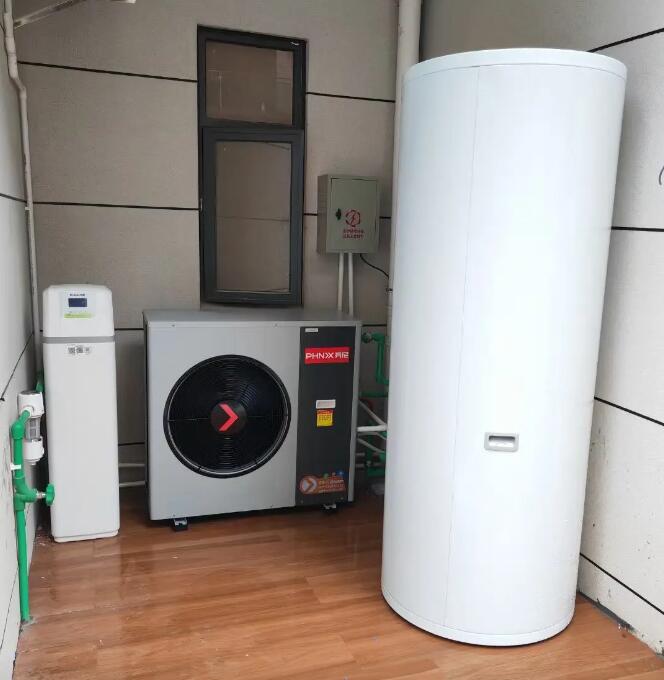 200升空氣能55°燒多久